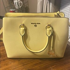 Michael Kors Lemon Satchel Bag serial number 30S2L7ES3L 793